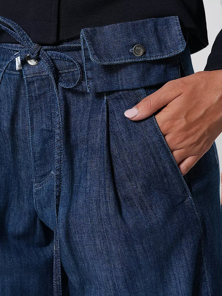 PNTS | Jeans Wide Leg Fit THE MINI G | dunkelblau