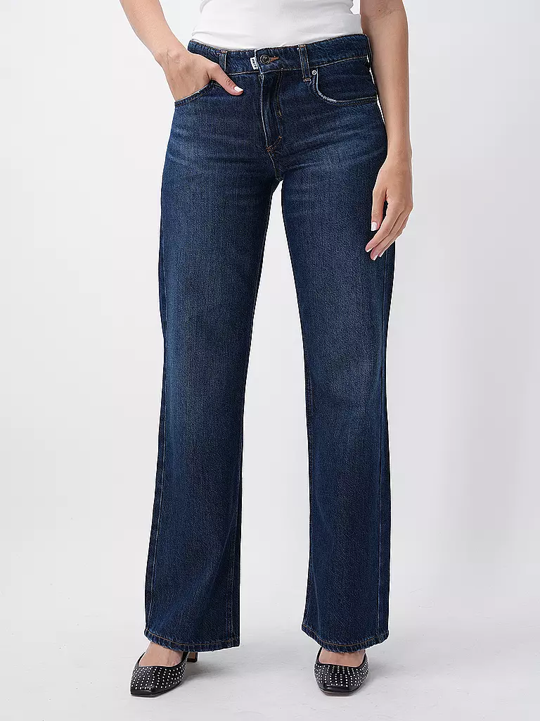 PNTS | Jeans Wide Leg THE BAGGY | blau