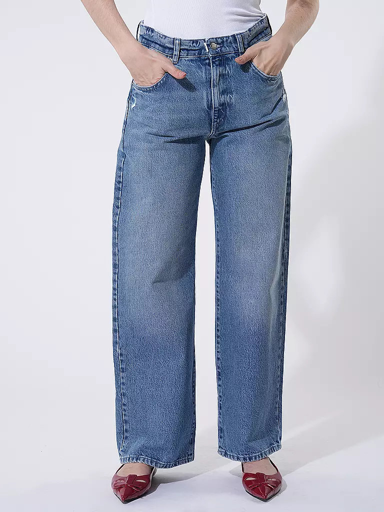 PNTS | Jeans Wide Leg THE LOOSE | hellblau