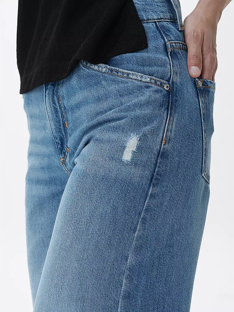 PNTS | Jeans Wide Leg THE RAVER | blau