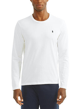 POLO RALPH LAUREN | Pyjama Langarmshirt Weiss