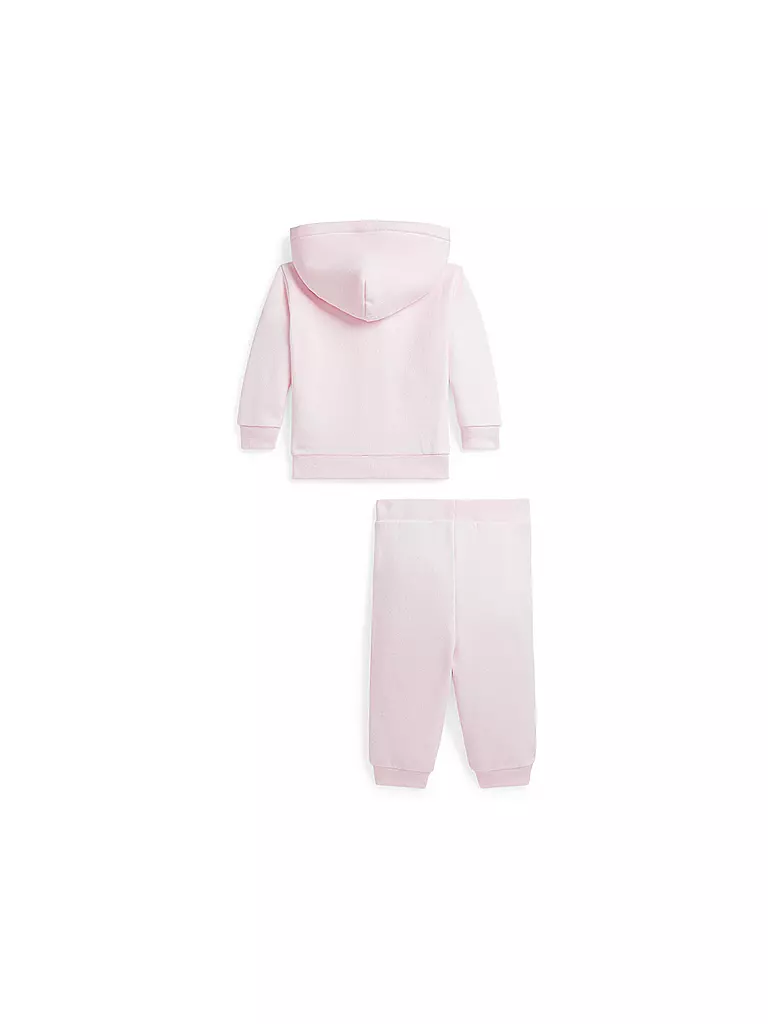 POLO RALPH LAUREN | Baby Set 2-teilig Sweatjacke mit Jogginghose | rosa