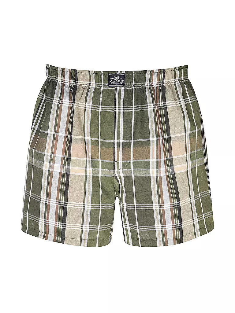 POLO RALPH LAUREN | Boxershorts 3-er Pkg. braun | olive