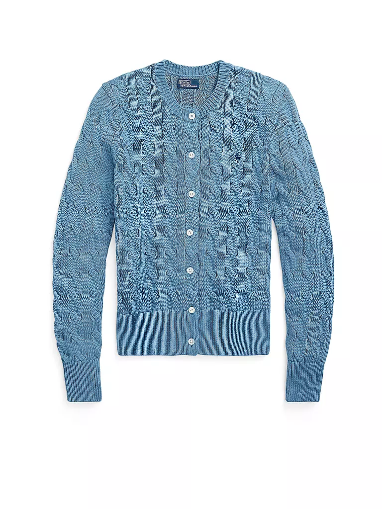 POLO RALPH LAUREN | Cardigan Slim Fit | blau