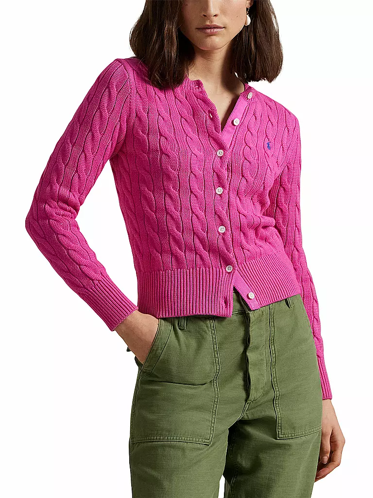 POLO RALPH LAUREN | Cardigan Slim Fit | pink