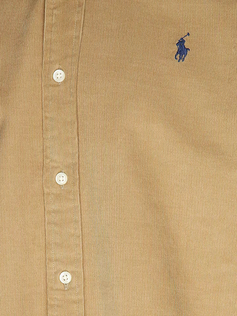 POLO RALPH LAUREN | Cordhemd Slim Fit | camel