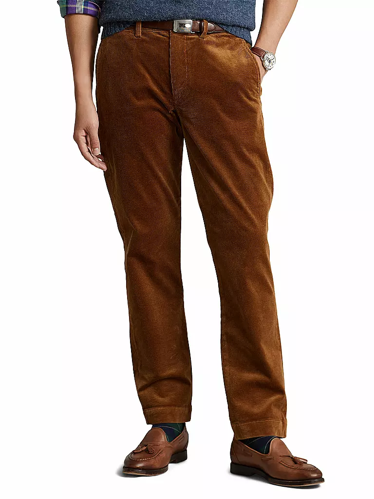 POLO RALPH LAUREN | Cordhose Slim Fit | camel