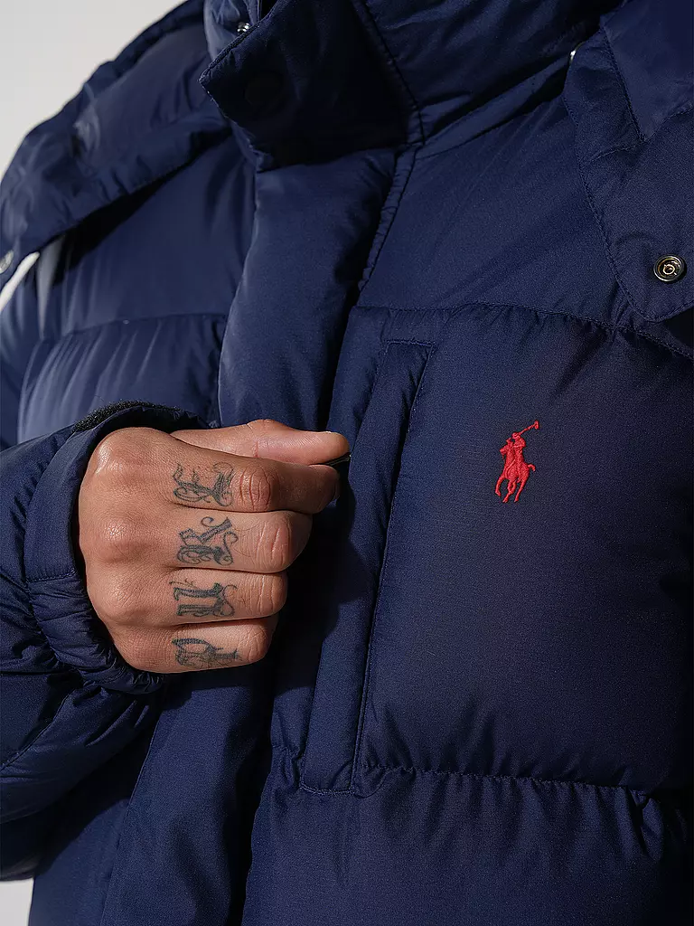 POLO RALPH LAUREN | Daunenmantel | dunkelblau