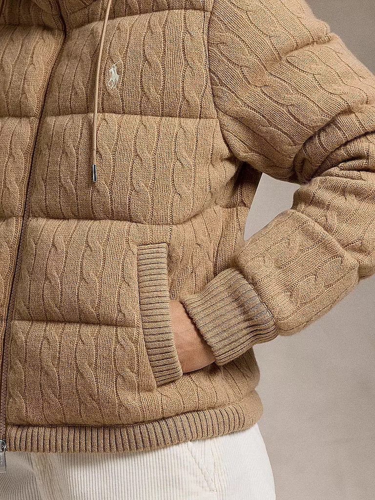 POLO RALPH LAUREN | Daunensteppjacke | camel