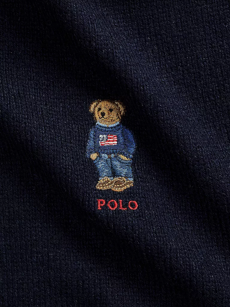 POLO RALPH LAUREN | Geschenkset Mütze und Schal | dunkelblau