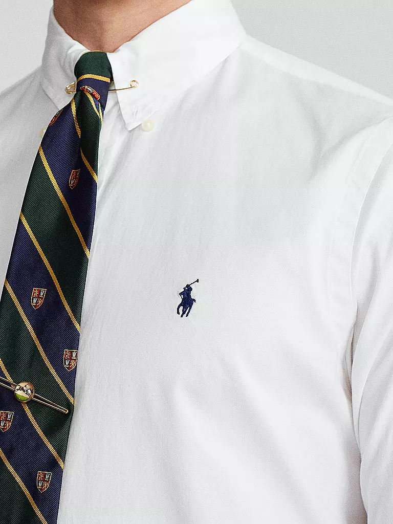 POLO RALPH LAUREN | Hemd Custom Fit | weiss