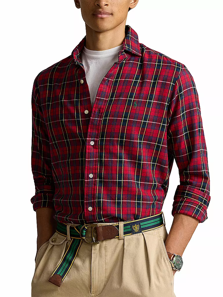 POLO RALPH LAUREN | Hemd Regular Fit | rot