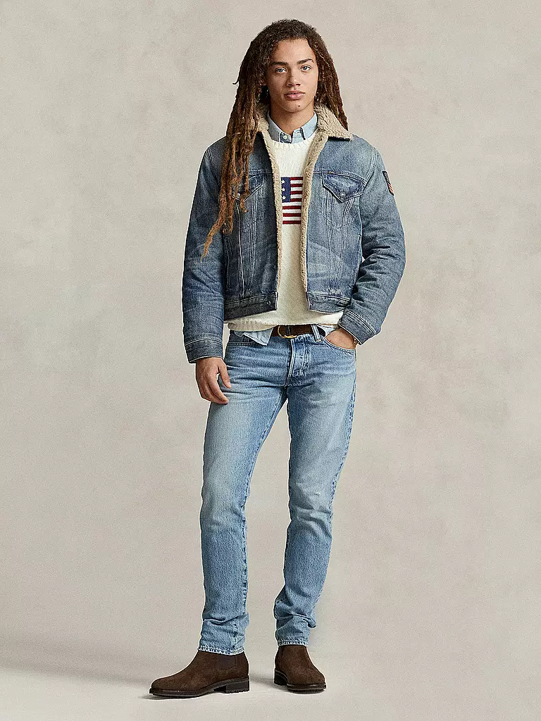 POLO RALPH LAUREN | Jeansjacke  | blau