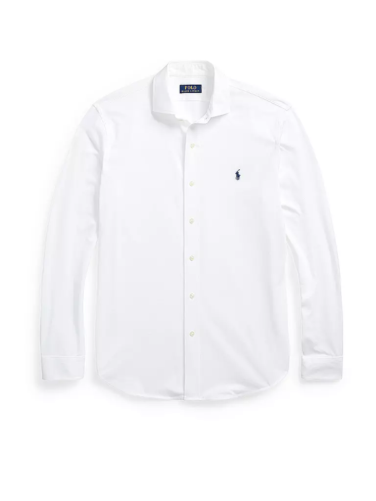 POLO RALPH LAUREN | Jerseyhemd Slim Fit | weiss