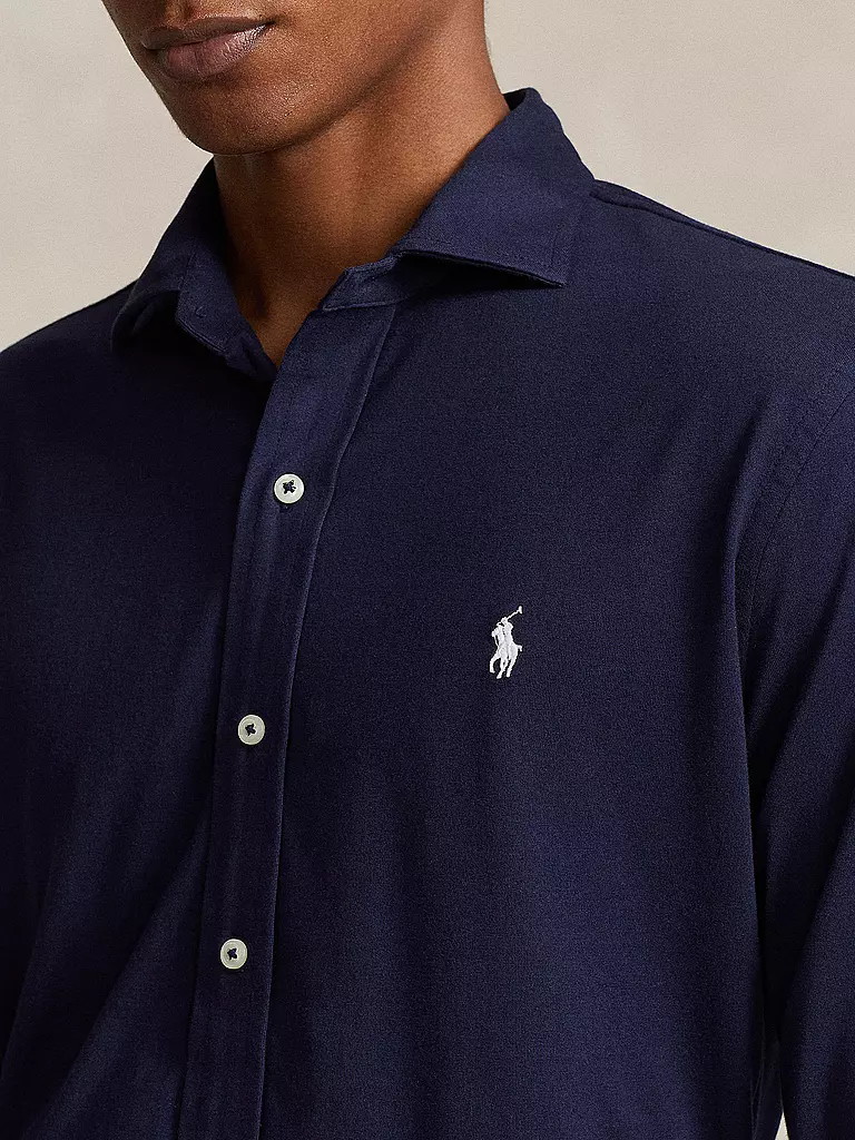 POLO RALPH LAUREN | Jerseyhemd Slim Fit | dunkelblau