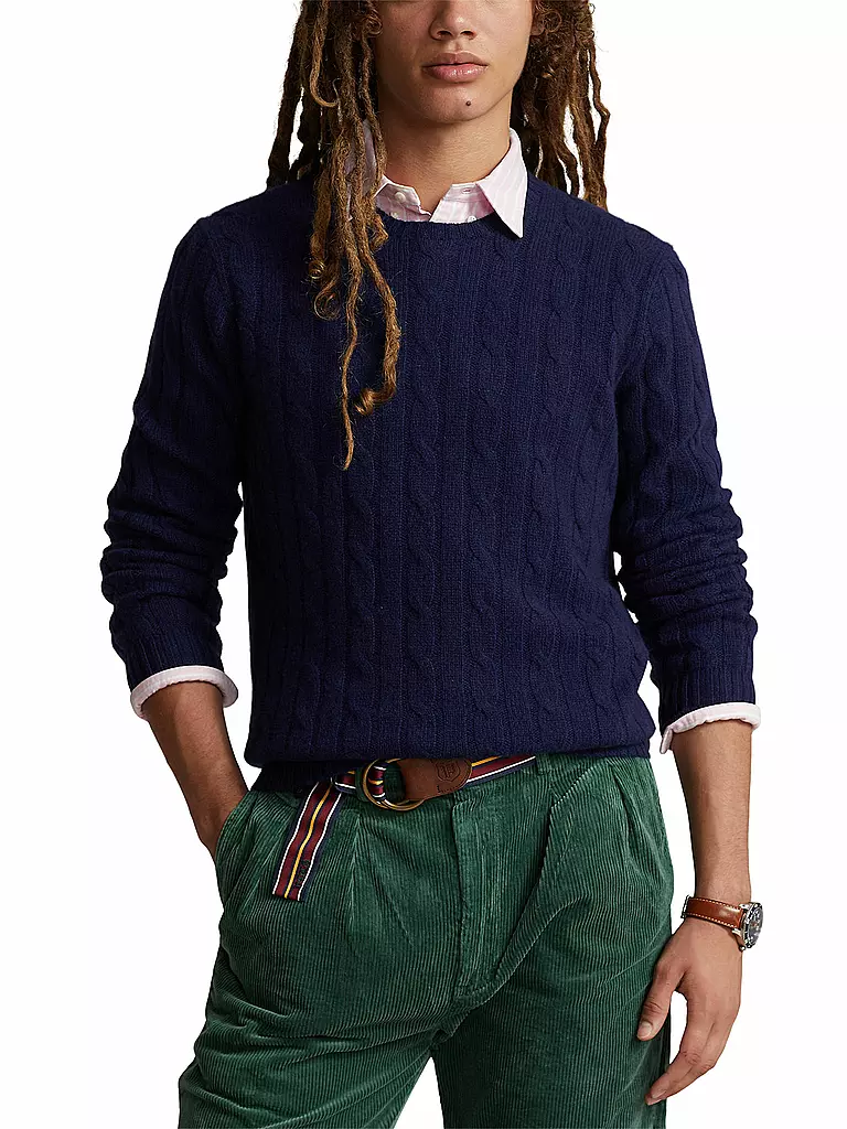 POLO RALPH LAUREN | Kaschmirpullover | dunkelblau