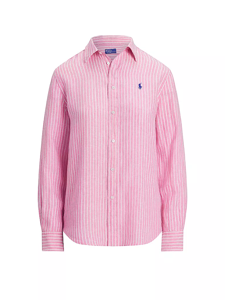 POLO RALPH LAUREN | Leinenbluse | pink