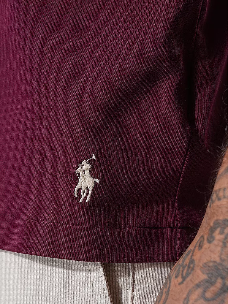 POLO RALPH LAUREN | Loungewear Shirt  | dunkelrot