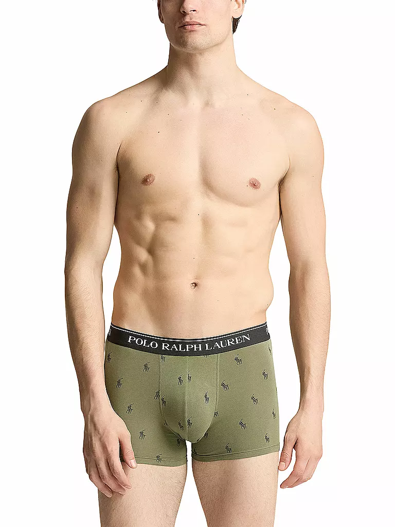 POLO RALPH LAUREN | Pants 3er Pkg grdn trl aop | olive