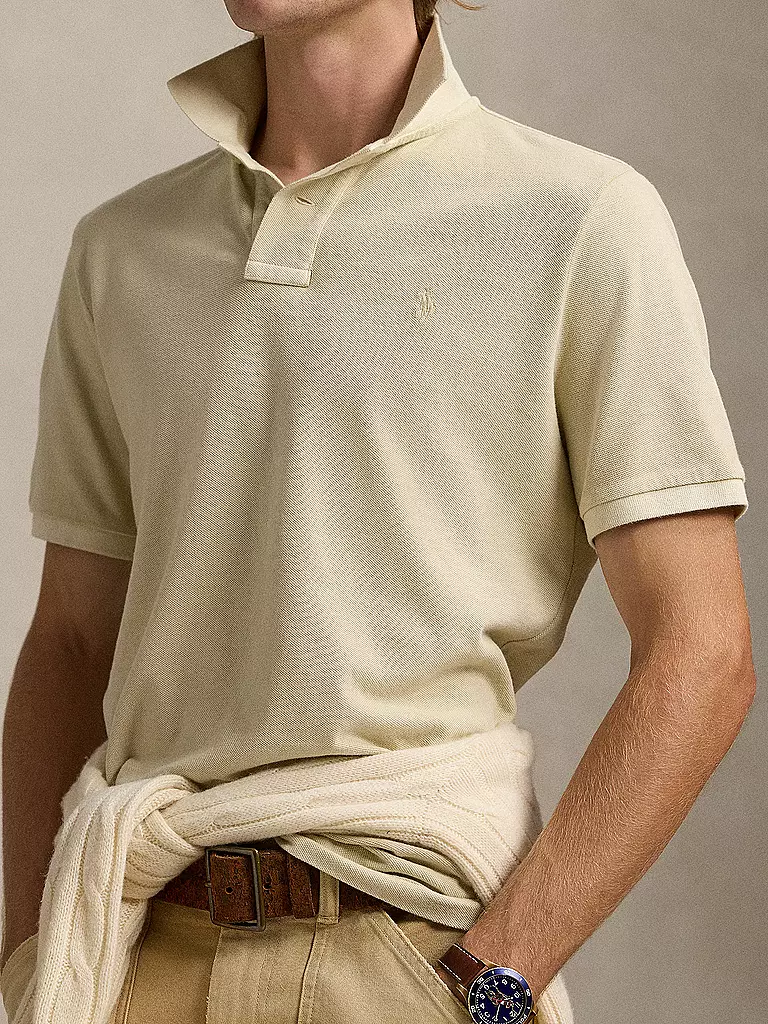 POLO RALPH LAUREN | Poloshirt Custom Fit | beige