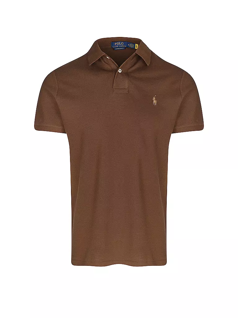 POLO RALPH LAUREN | Poloshirt Custom Slim Fit | braun