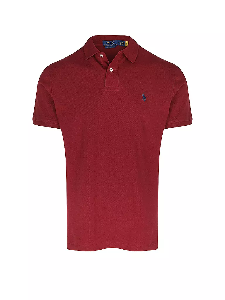 POLO RALPH LAUREN | Poloshirt Custom Slim Fit | dunkelrot