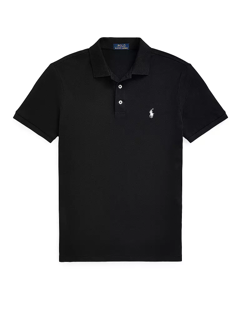 POLO RALPH LAUREN | Poloshirt Custom Slim Fit | schwarz