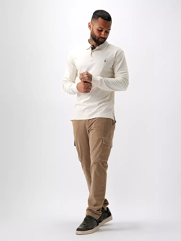 POLO RALPH LAUREN | Poloshirt Custom Slim Fit | creme