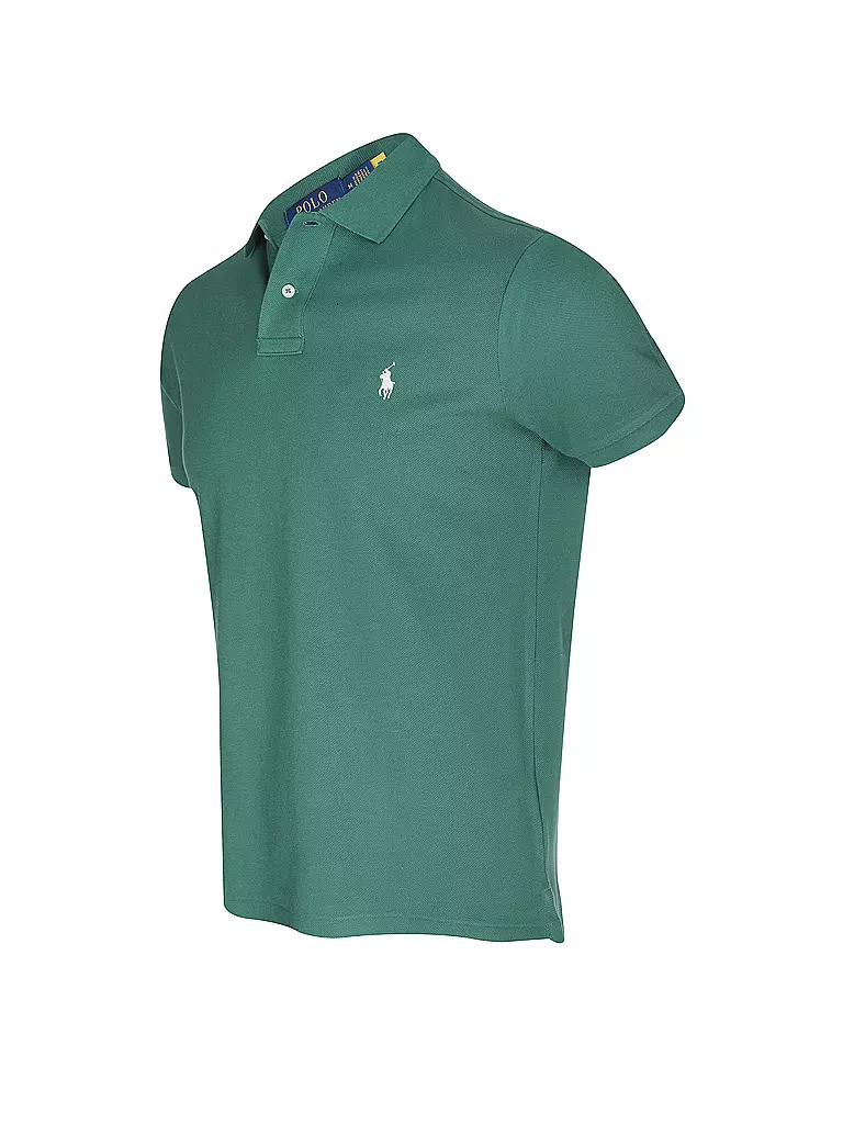 POLO RALPH LAUREN | Poloshirt Custom Slim Fit | dunkelgrün