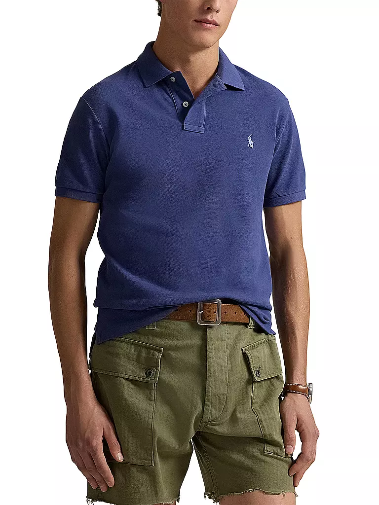 POLO RALPH LAUREN | Poloshirt Custom Slim Fit | hellblau