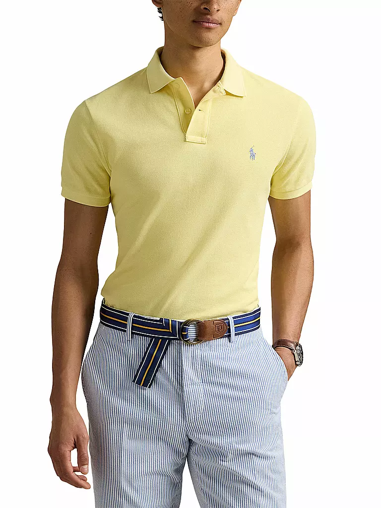 POLO RALPH LAUREN | Poloshirt Custom Slim Fit | gelb