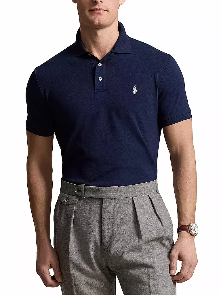 POLO RALPH LAUREN | Poloshirt Custom Slim Fit | hellbraun