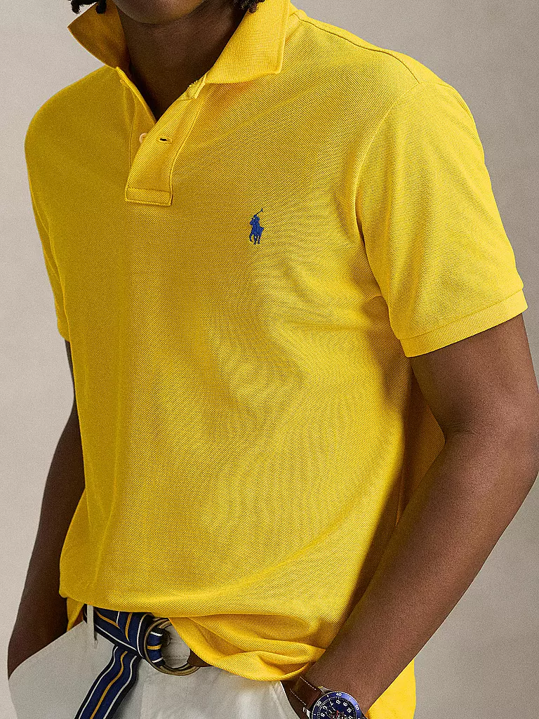 POLO RALPH LAUREN | Poloshirt Custom Slim Fit | gelb