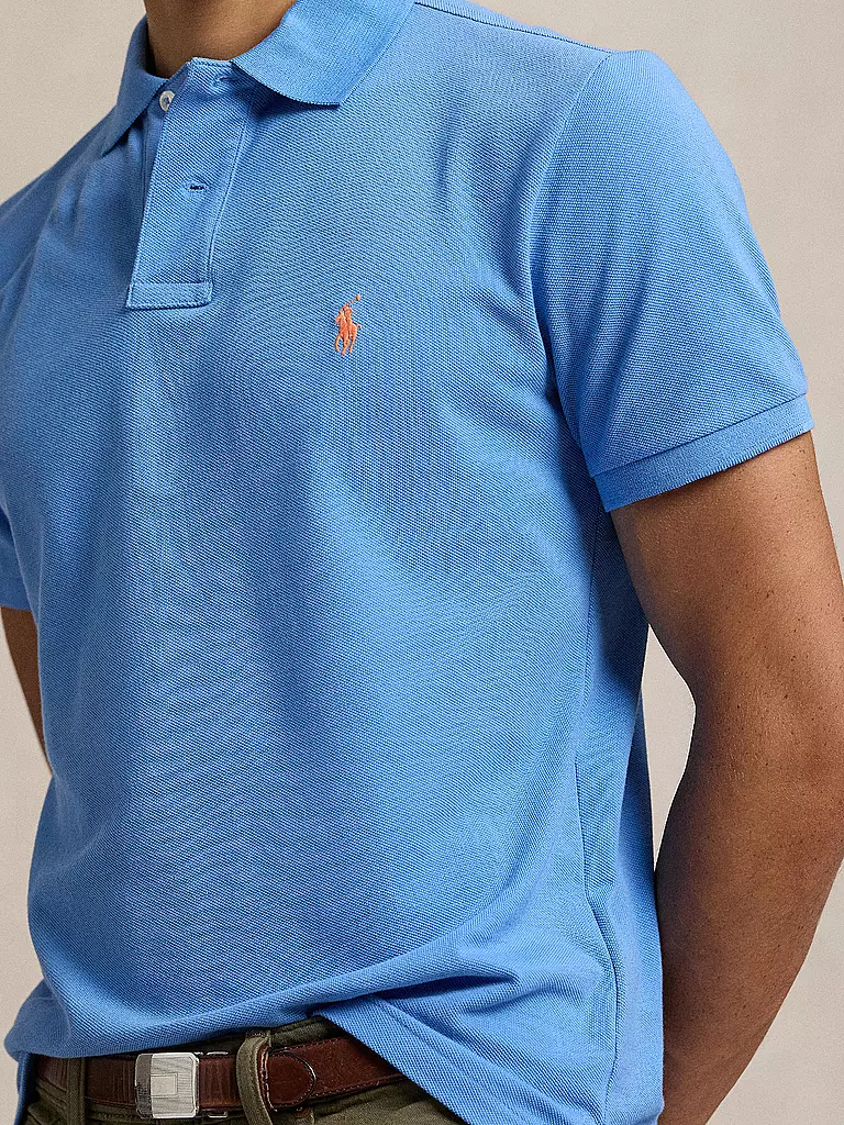 POLO RALPH LAUREN | Poloshirt Custom Slim Fit | hellblau