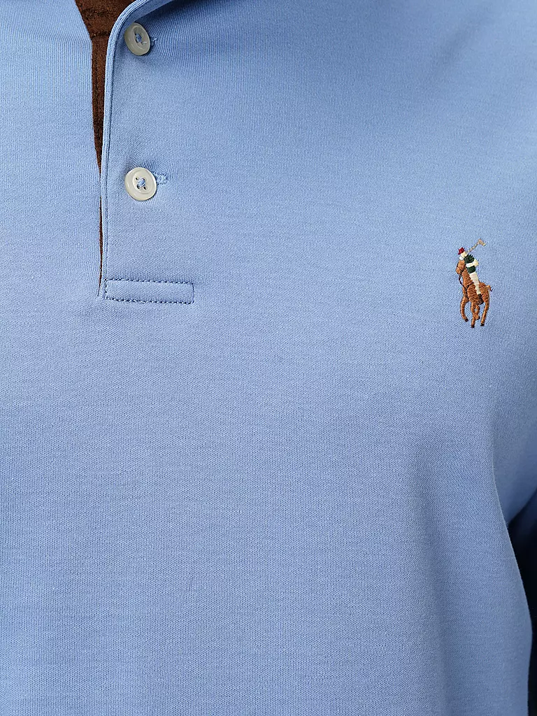 POLO RALPH LAUREN | Poloshirt Custom Slim Fit | hellblau