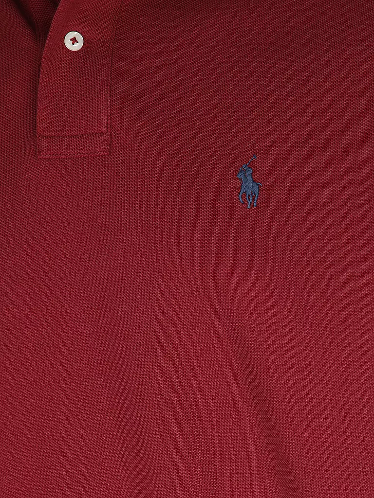 POLO RALPH LAUREN | Poloshirt Custom Slim Fit | dunkelrot