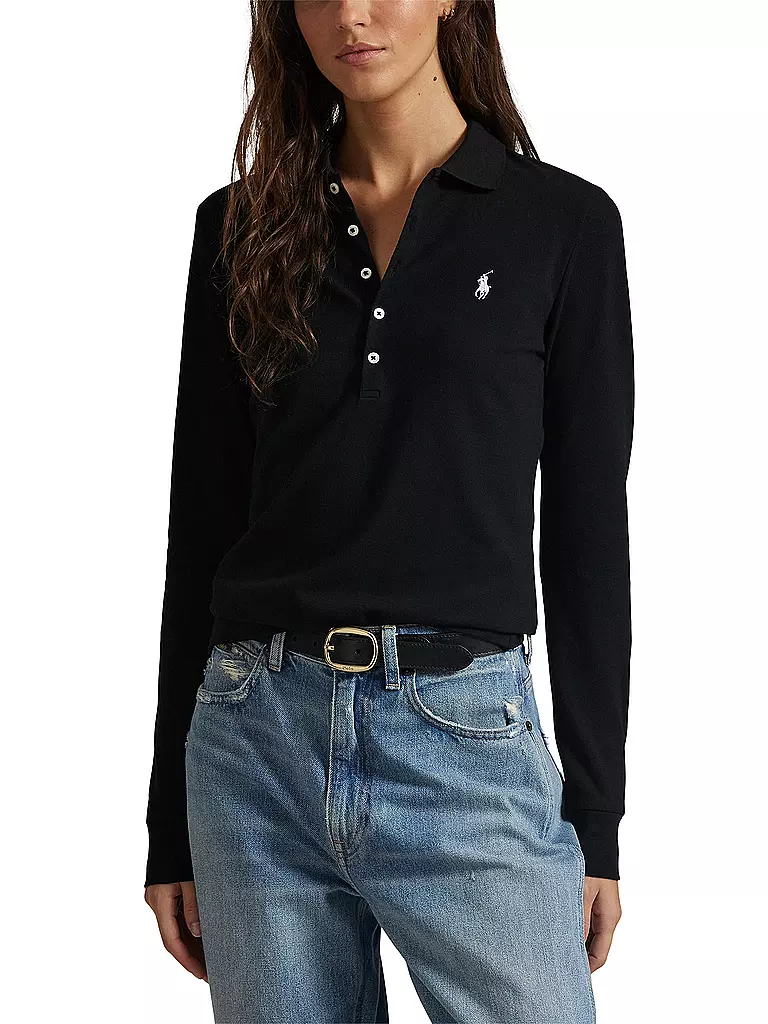 POLO RALPH LAUREN | Poloshirt JULIE | schwarz