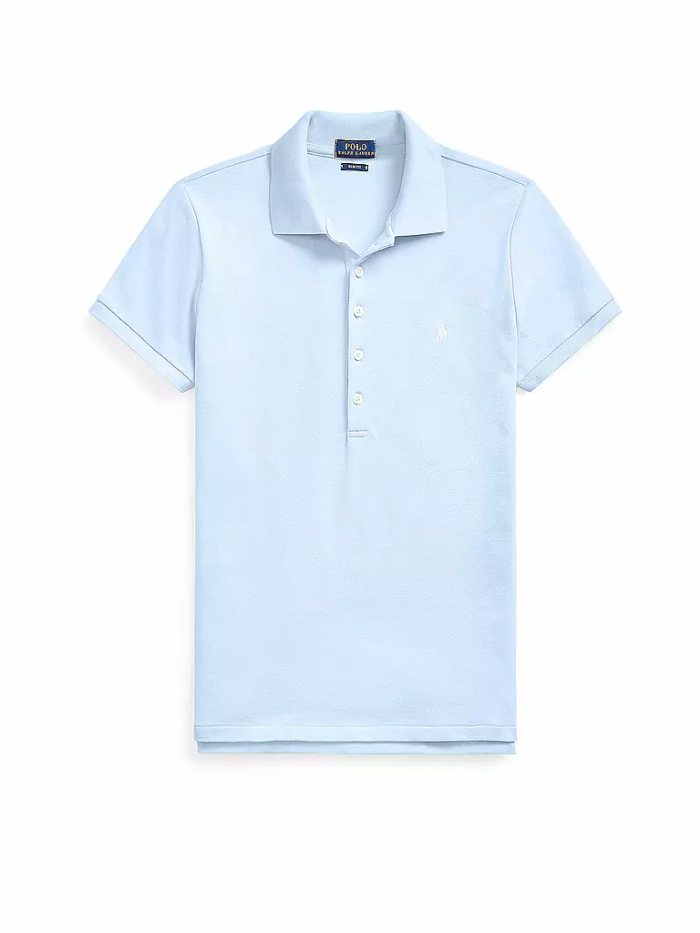 POLO RALPH LAUREN | Poloshirt Slim Fit JULIE | hellblau