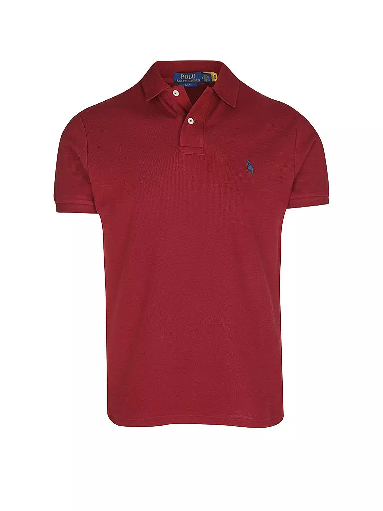 POLO RALPH LAUREN | Poloshirt Slim Fit | dunkelrot