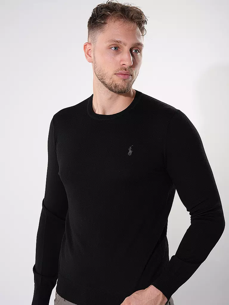 POLO RALPH LAUREN | Pullover Slim Fit | hellgrau