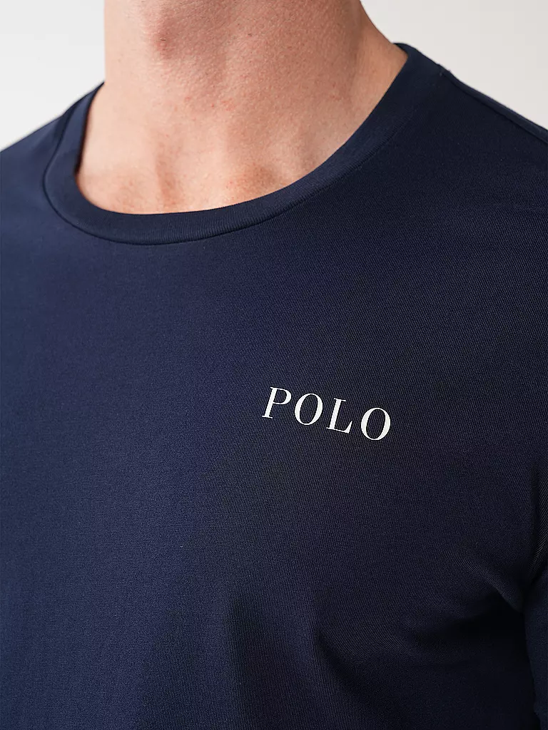 POLO RALPH LAUREN | Pyjama Langarmshirt | blau