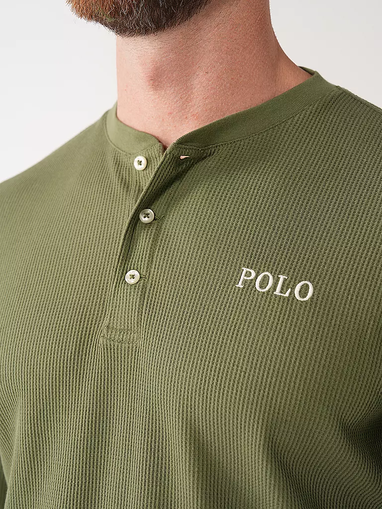 POLO RALPH LAUREN | Pyjamashirt  | dunkelgrün