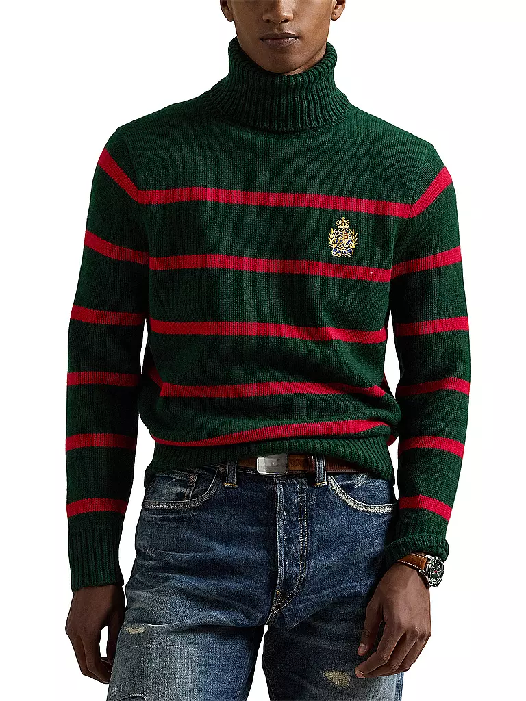 POLO RALPH LAUREN | Rollkragenpullover | grün