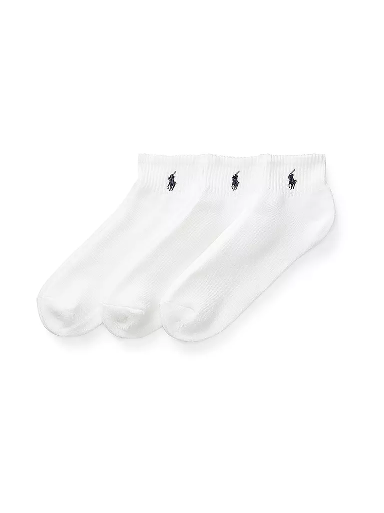 POLO RALPH LAUREN | Sneaker Socken 3er Pkg white | weiss