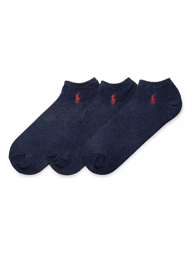 POLO RALPH LAUREN | Sneaker Socken 3er Pkg. navy | dunkelblau