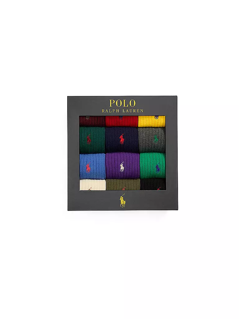 POLO RALPH LAUREN | Socken Geschenkbox 12er Pkg assorted | bunt