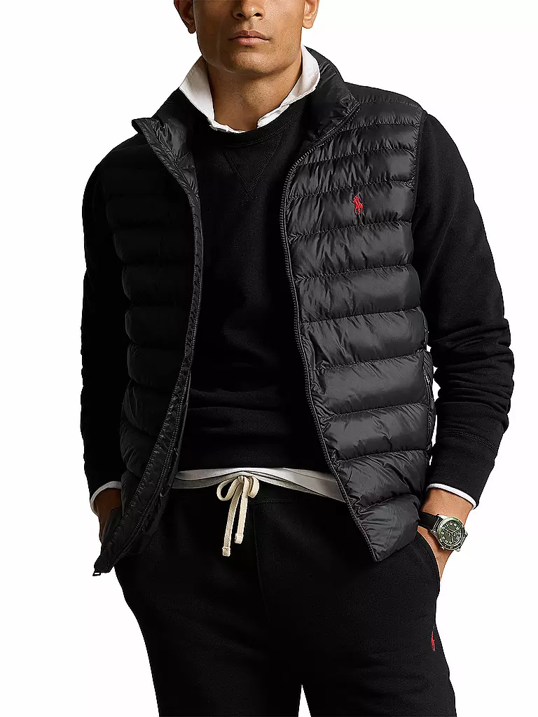 POLO RALPH LAUREN | Steppgilet | schwarz