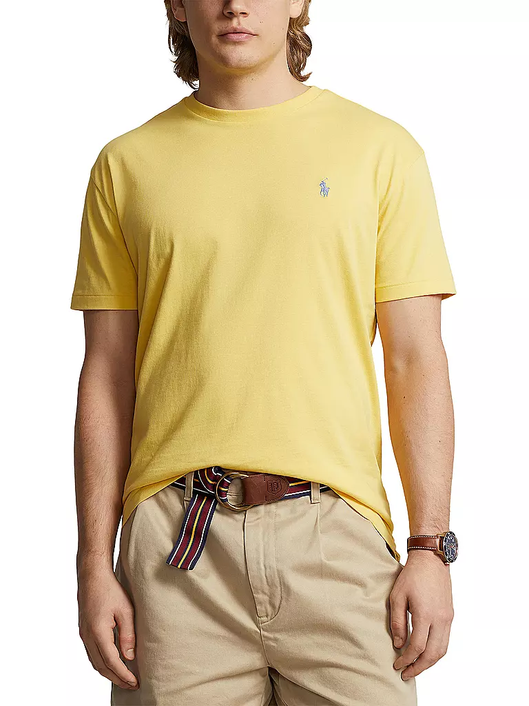 POLO RALPH LAUREN | T-Shirt Custom Slim Fit | gelb