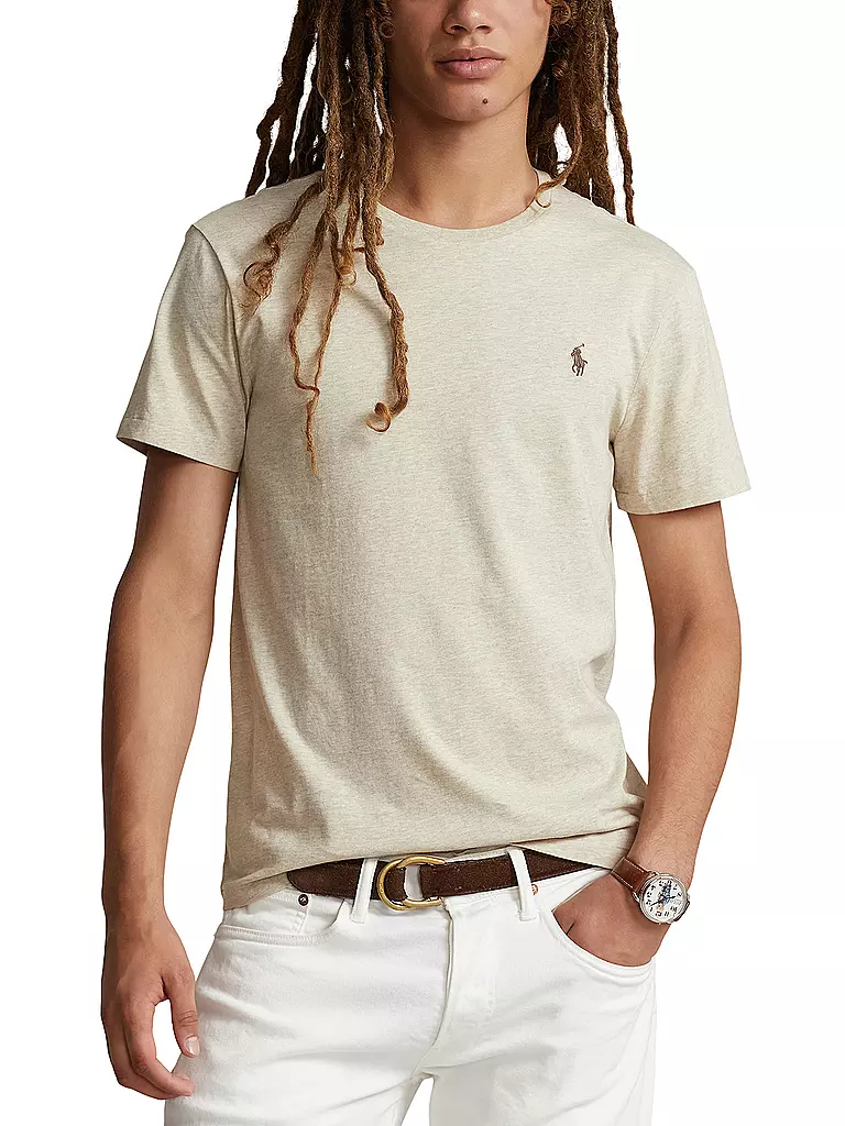 POLO RALPH LAUREN | T-Shirt Custom Slim Fit | hellblau