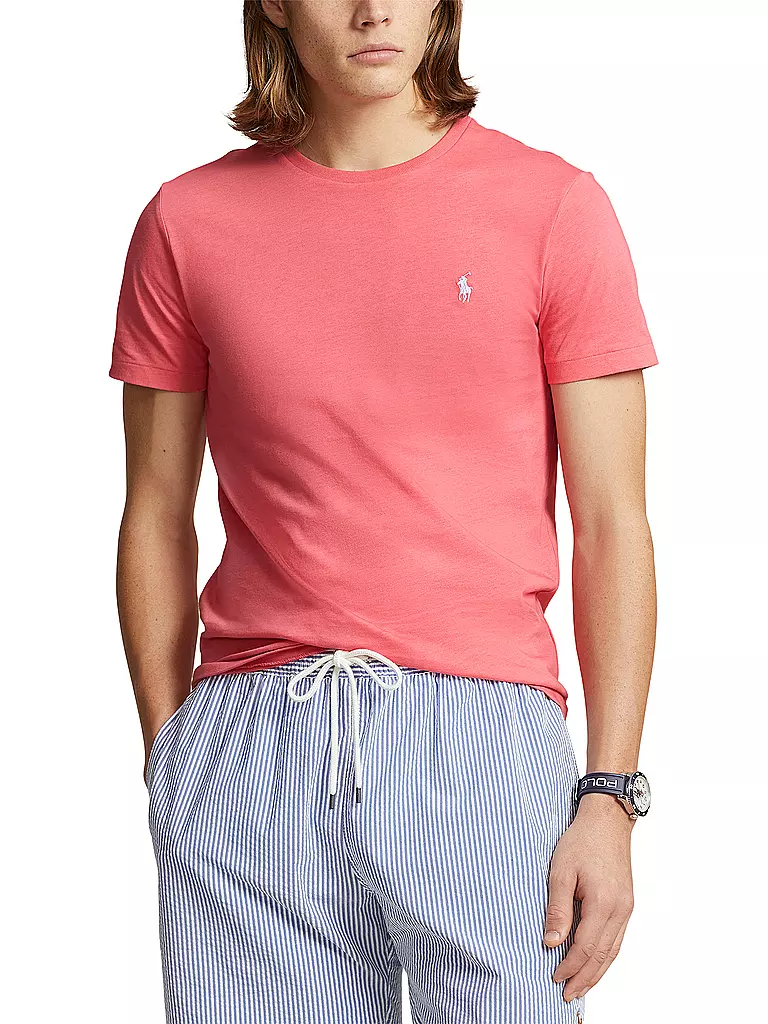 POLO RALPH LAUREN | T-Shirt Custom Slim Fit | hellblau